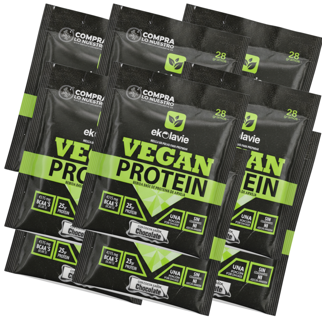 Promo 20 Sachets De Proteina Vegana 25gr
